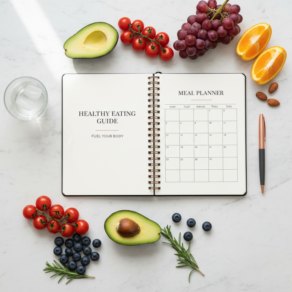 Healthy Eating & Meal Planner Guidebook